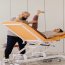 CHAGALL NEO professional electric stretcher: 5 sections, with electric backrest and pivoting arms CHAGALL NEO professional electric stretcher: 5 sections, with electric backrest and pivoting arms